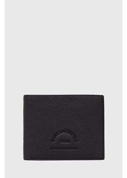 Karl Lagerfeld portfel skórzany męski kolor czarny 542451.815422 ze sklepu ANSWEAR.com w kategorii Portfele męskie - zdjęcie 173602879
