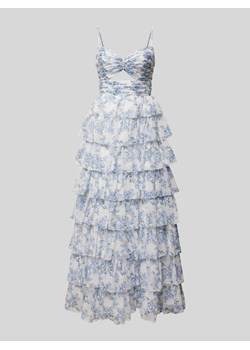 Sukienka wieczorowa z efektem stopniowania ze sklepu Peek&Cloppenburg  w kategorii Sukienki - zdjęcie 173603935