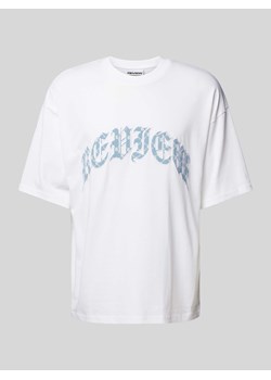 T-shirt o kroju oversized z okrągłym dekoltem ze sklepu Peek&Cloppenburg  w kategorii T-shirty męskie - zdjęcie 173603986