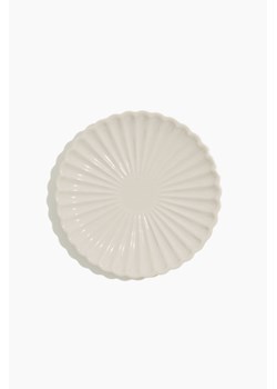 H & M - Porcelanowy talerzyk - Beżowy ze sklepu H&M w kategorii Talerze - zdjęcie 173605699