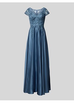 Sukienka wieczorowa obszyta ozdobnymi kamieniami ze sklepu Peek&Cloppenburg  w kategorii Sukienki - zdjęcie 173605719