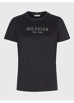 Tommy Hilfiger Koszulka w kolorze czarnym ze sklepu Limango Polska w kategorii Bluzki damskie - zdjęcie 173607016