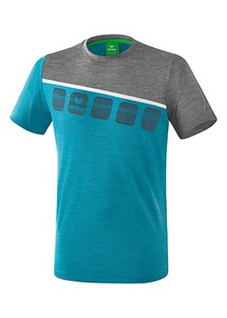 erima Koszulka sportowa &quot;5-C&quot; w kolorze turkusowo-szarym ze sklepu Limango Polska w kategorii T-shirty chłopięce - zdjęcie 173607067