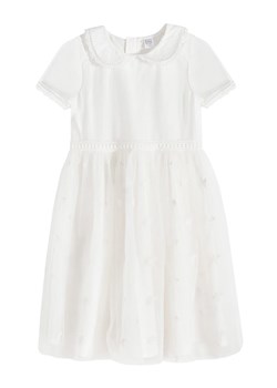 COOL CLUB Sukienka w kolorze białym ze sklepu Limango Polska w kategorii Sukienki dziewczęce - zdjęcie 173607307