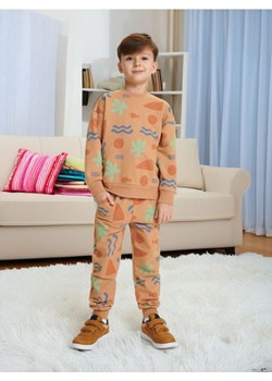 Sinsay - Komplet: bluza i spodnie - pomarańczowy ze sklepu Sinsay w kategorii Dresy chłopięce - zdjęcie 173609537