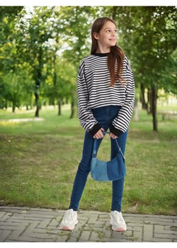 Sinsay - Jeansy skinny - niebieski ze sklepu Sinsay w kategorii Spodnie dziewczęce - zdjęcie 173609636