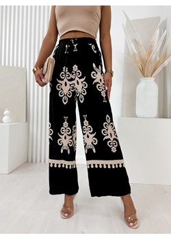 spodnie nafi czarne uni ze sklepu UBRA w kategorii Spodnie damskie - zdjęcie 173610015