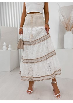 spódnica gail biała uni ze sklepu UBRA w kategorii Spódnice - zdjęcie 173610026
