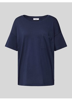 T-shirt o kroju relaxed fit z detalem z logo ze sklepu Peek&Cloppenburg  w kategorii Bluzki damskie - zdjęcie 173611266