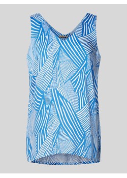 Top bluzkowy z zaokrąglonym dekoltem w serek ze sklepu Peek&Cloppenburg  w kategorii Bluzki damskie - zdjęcie 173611436