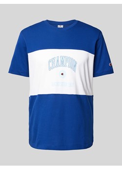 T-shirt w stylu Colour Blocking ze sklepu Peek&Cloppenburg  w kategorii T-shirty męskie - zdjęcie 173611445
