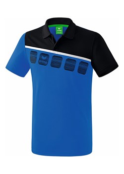 erima Sportowa koszulka polo &quot;Liga 2.0&quot; w kolorze niebiesko-czarnym ze sklepu Limango Polska w kategorii T-shirty męskie - zdjęcie 173612338