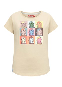 Derbe Koszulka w kolorze beżowym ze sklepu Limango Polska w kategorii Bluzki damskie - zdjęcie 173613206