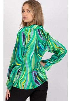 Elegancka bluzka damska zielona DHJ-BZ-15201.30, Kolor zielony, Rozmiar uniwersalny, ITALY MODA ze sklepu Primodo w kategorii Bluzki damskie - zdjęcie 173613838