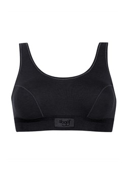 Sloggi czarny top sportowy Double Comfort 10022574, Kolor czarny, Rozmiar 38, Sloggi ze sklepu Primodo w kategorii Biustonosze - zdjęcie 173613906