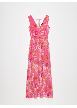 Mohito - Sukienka maxi w kwiaty - mocny różowy ze sklepu Mohito w kategorii Sukienki - zdjęcie 173615138