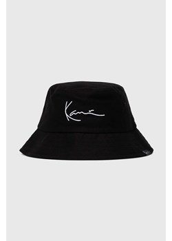 Karl Kani kapelusz bawełniany kolor czarny bawełniany 7015839 ze sklepu ANSWEAR.com w kategorii Kapelusze męskie - zdjęcie 173615435