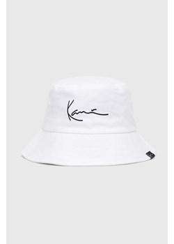 Karl Kani kapelusz bawełniany kolor biały bawełniany 7015840 ze sklepu ANSWEAR.com w kategorii Kapelusze męskie - zdjęcie 173615437