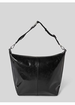 Torebka skórzana z regulowanym paskiem na ramię model ‘Paris’ ze sklepu Peek&Cloppenburg  w kategorii Torby Shopper bag - zdjęcie 173618056