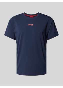 T-shirt z nadrukiem z logo ze sklepu Peek&Cloppenburg  w kategorii T-shirty męskie - zdjęcie 173618115