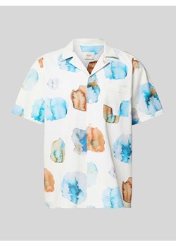 Koszula casualowa o kroju regular fit z kołnierzem z połami model ‘HUSH’ ze sklepu Peek&Cloppenburg  w kategorii Koszule męskie - zdjęcie 173618299
