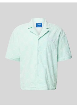 Koszula casualowa z fakturowanym wzorem ze sklepu Peek&Cloppenburg  w kategorii Koszule męskie - zdjęcie 173618466