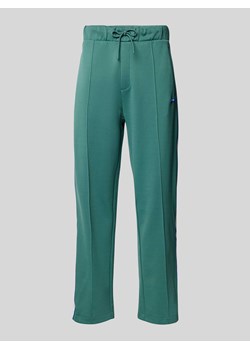 Spodnie dresowe o kroju regular fit z przyszytym kantem ze sklepu Peek&Cloppenburg  w kategorii Spodnie męskie - zdjęcie 173618505