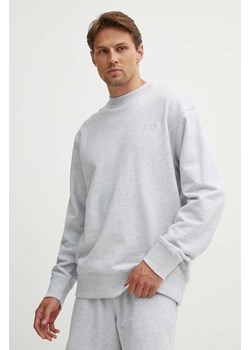 adidas Originals bluza bawełniana męska kolor szary melanżowa IX9808 ze sklepu ANSWEAR.com w kategorii Bluzy męskie - zdjęcie 173620547