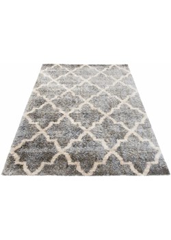 Ciemnoszary dywan pokojowy shaggy - Undo 4X ze sklepu Edinos.pl w kategorii Dywany - zdjęcie 173621308