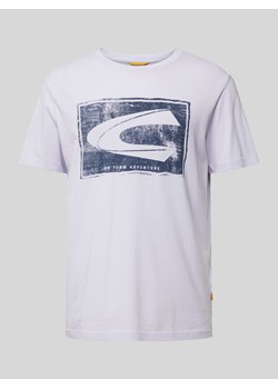 T-shirt z nadrukiem z logo ze sklepu Peek&Cloppenburg  w kategorii T-shirty męskie - zdjęcie 173621935
