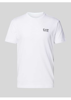 T-shirt z nadrukiem z logo ze sklepu Peek&Cloppenburg  w kategorii T-shirty męskie - zdjęcie 173621978