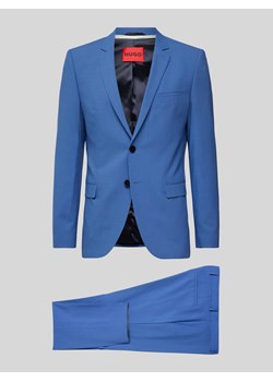 Garnitur o kroju slim fit z marynarką na 2 guziki model ‘Arti/Hesten’ ze sklepu Peek&Cloppenburg  w kategorii Garnitury męskie - zdjęcie 173622039