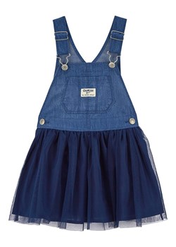 OshKosh Sukienka-ogrodniczka w kolorze niebieskim ze sklepu Limango Polska w kategorii Sukienki dziewczęce - zdjęcie 173622716