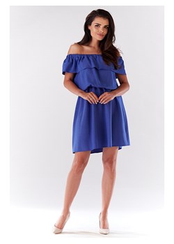 Awama Sukienka w kolorze niebieskim ze sklepu Limango Polska w kategorii Sukienki - zdjęcie 173622757