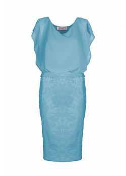 Sukienka FSU623 TURKUSOWY ŚREDNI ze sklepu fokus.pl w kategorii Sukienki - zdjęcie 173623495
