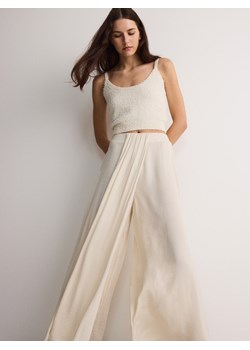Reserved - Spodnie culotte - złamana biel ze sklepu Reserved w kategorii Spódnice - zdjęcie 173623967