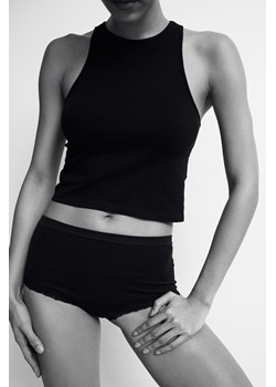 H & M - Figi shortie Seamless 2-pak - Czarny ze sklepu H&M w kategorii Majtki damskie - zdjęcie 173624717