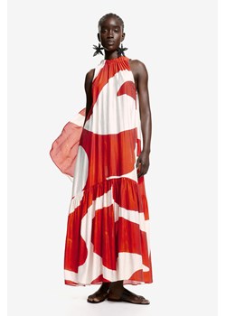 H & M - Obszerna sukienka maxi - Czerwony ze sklepu H&M w kategorii Sukienki - zdjęcie 173624726
