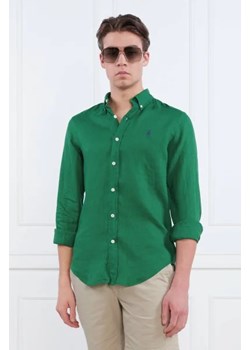 POLO RALPH LAUREN Lniana koszula | Slim Fit ze sklepu Gomez Fashion Store w kategorii Koszule męskie - zdjęcie 173624965
