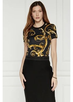 Versace Jeans Couture T-shirt | Slim Fit ze sklepu Gomez Fashion Store w kategorii Bluzki damskie - zdjęcie 173625007