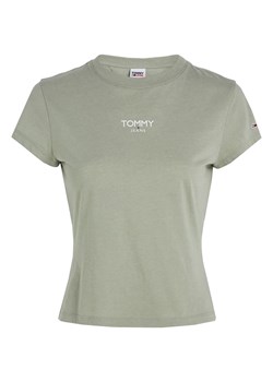 Tommy Hilfiger Koszulka w kolorze khaki ze sklepu Limango Polska w kategorii Bluzki damskie - zdjęcie 173626808