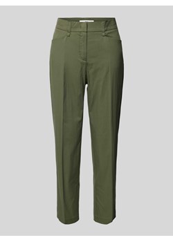 Spodnie materiałowe o skróconym kroju slim fit model ‘Style.Mara’ ze sklepu Peek&Cloppenburg  w kategorii Spodnie damskie - zdjęcie 173628959