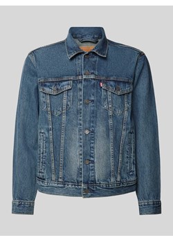 Kurtka jeansowa z kieszeniami na piersi model ‘THE TRUCKER’ ze sklepu Peek&Cloppenburg  w kategorii Kurtki męskie - zdjęcie 173628969