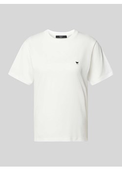 T-shirt z wyhaftowanym logo model ‘VENACO’ ze sklepu Peek&Cloppenburg  w kategorii Bluzki damskie - zdjęcie 173628986