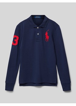 Koszulka polo o kroju slim fit z wyhaftowanym logo ze sklepu Peek&Cloppenburg  w kategorii T-shirty chłopięce - zdjęcie 173629016