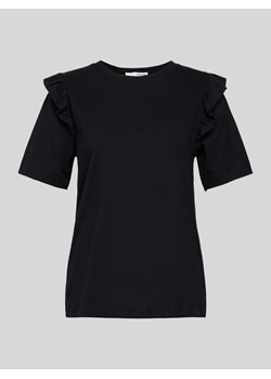 T-shirt z falbanami model ‘CILLEE’ ze sklepu Peek&Cloppenburg  w kategorii Bluzki damskie - zdjęcie 173629046