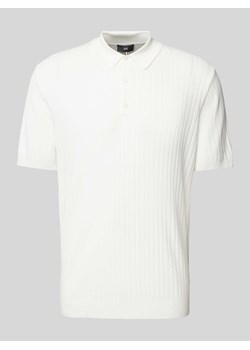 Koszulka polo o kroju slim fit z listwą guzikową model ‘NUPE’ ze sklepu Peek&Cloppenburg  w kategorii T-shirty męskie - zdjęcie 173629176