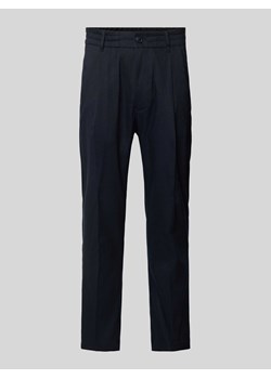 Spodnie z efektem melanżu model ‘Chasy’ ze sklepu Peek&Cloppenburg  w kategorii Spodnie męskie - zdjęcie 173629237