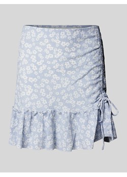 Spódnica mini z bocznym wiązaniem ze sklepu Peek&Cloppenburg  w kategorii Spódnice - zdjęcie 173629268