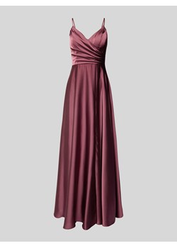 Sukienka wieczorowa z dekoltem w serek ze sklepu Peek&Cloppenburg  w kategorii Sukienki - zdjęcie 173629496